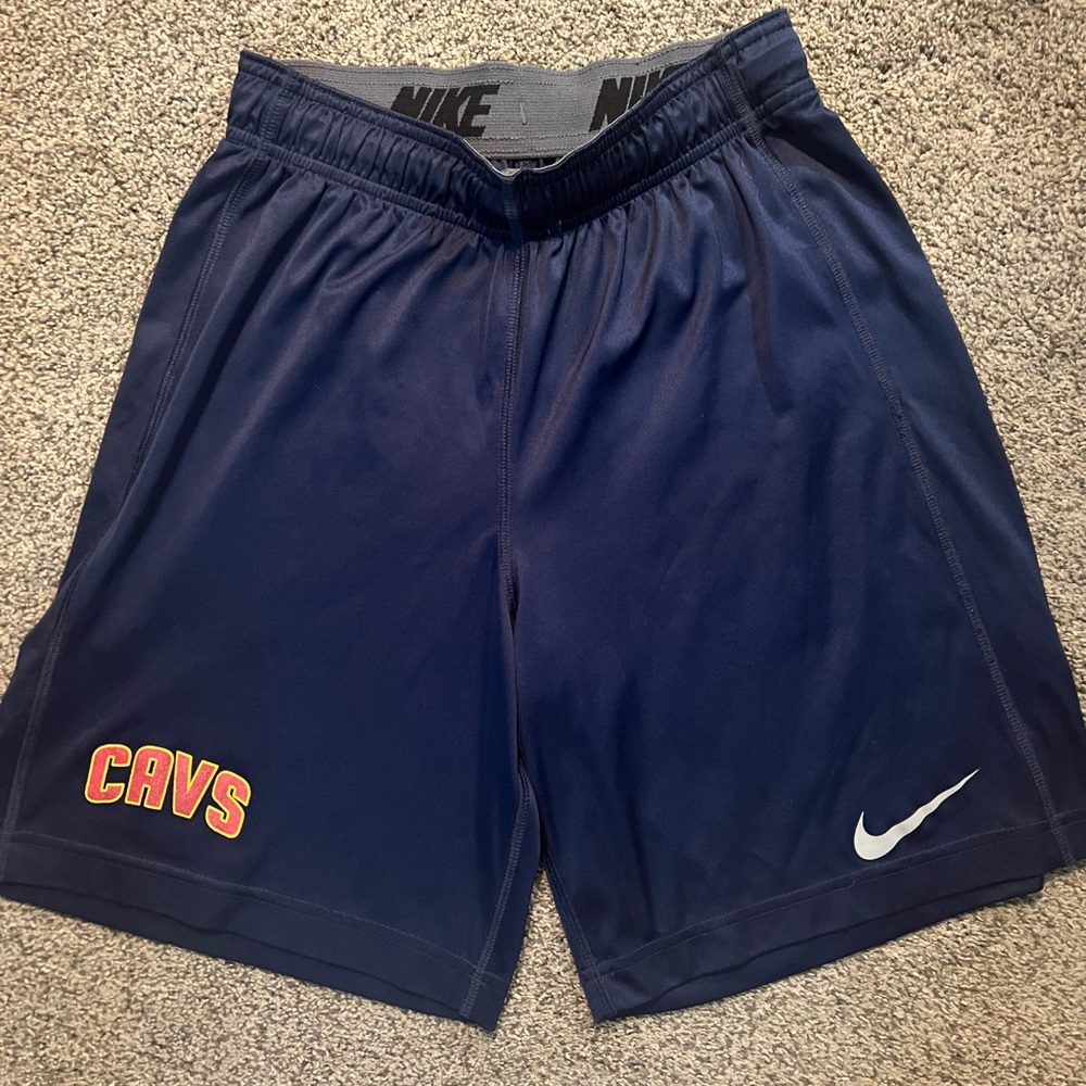 Cleveland CAVALIERS shorts, Nike boys medium. Used.